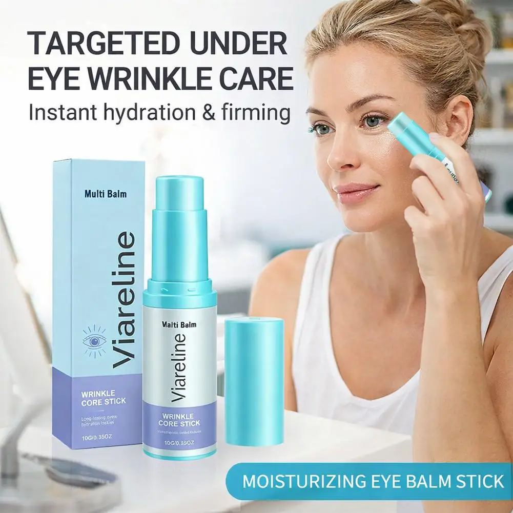 Multi Eye Balm Stick Under Eye Balm For Dark Circles And Puffiness, Eye Serum For Hydrating & Smoothing Firming Eye Skincare 10g