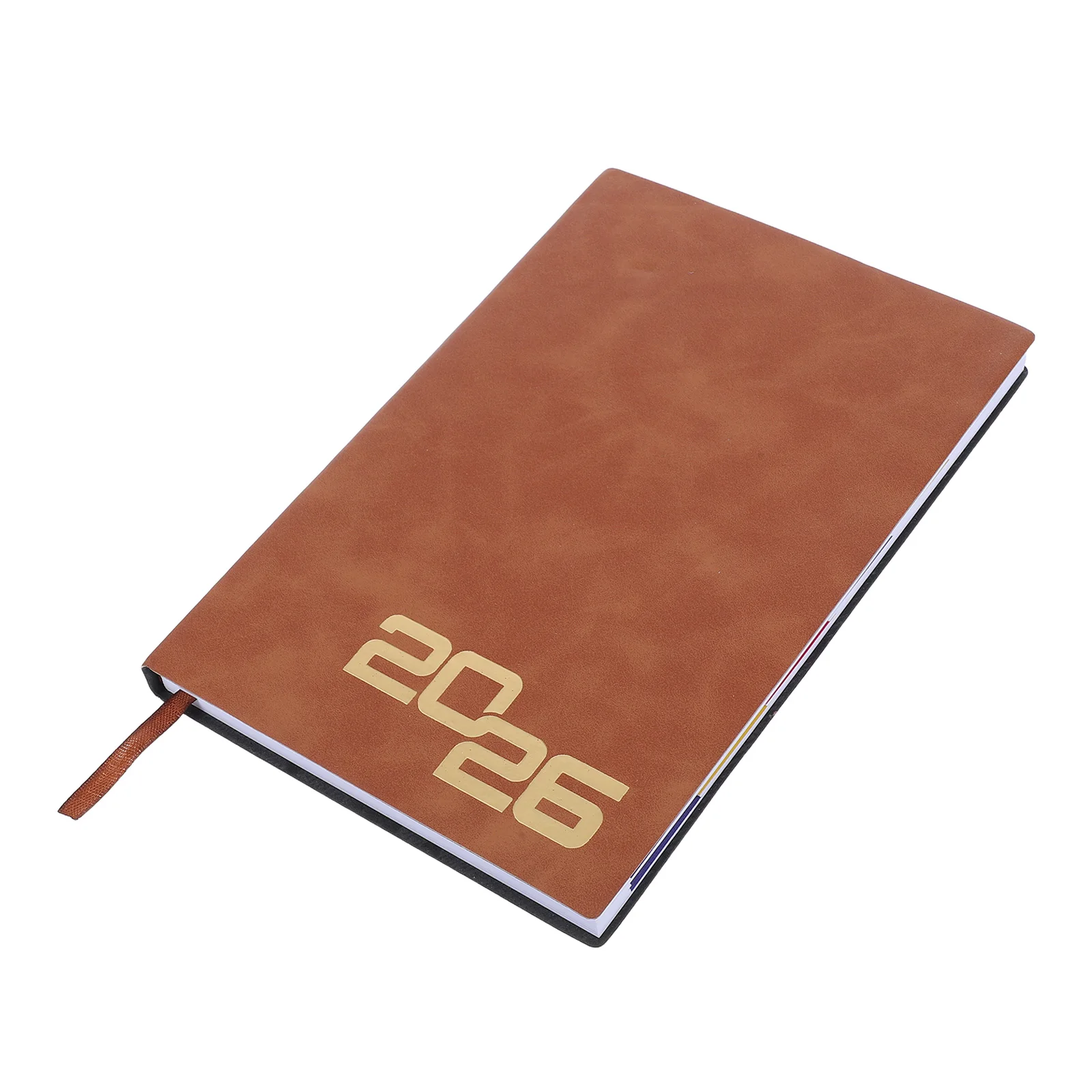 

2026 Daily Planner Schedule Notebook Long Lasting Faux Cover Portable Monthly Weekly Planner Journal School Work