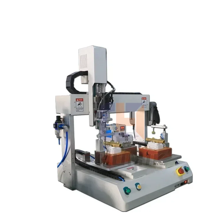 Efficient robot screw fixing machine Automatic desktop adsorption electric screwdriver toy terminal screw locking machine