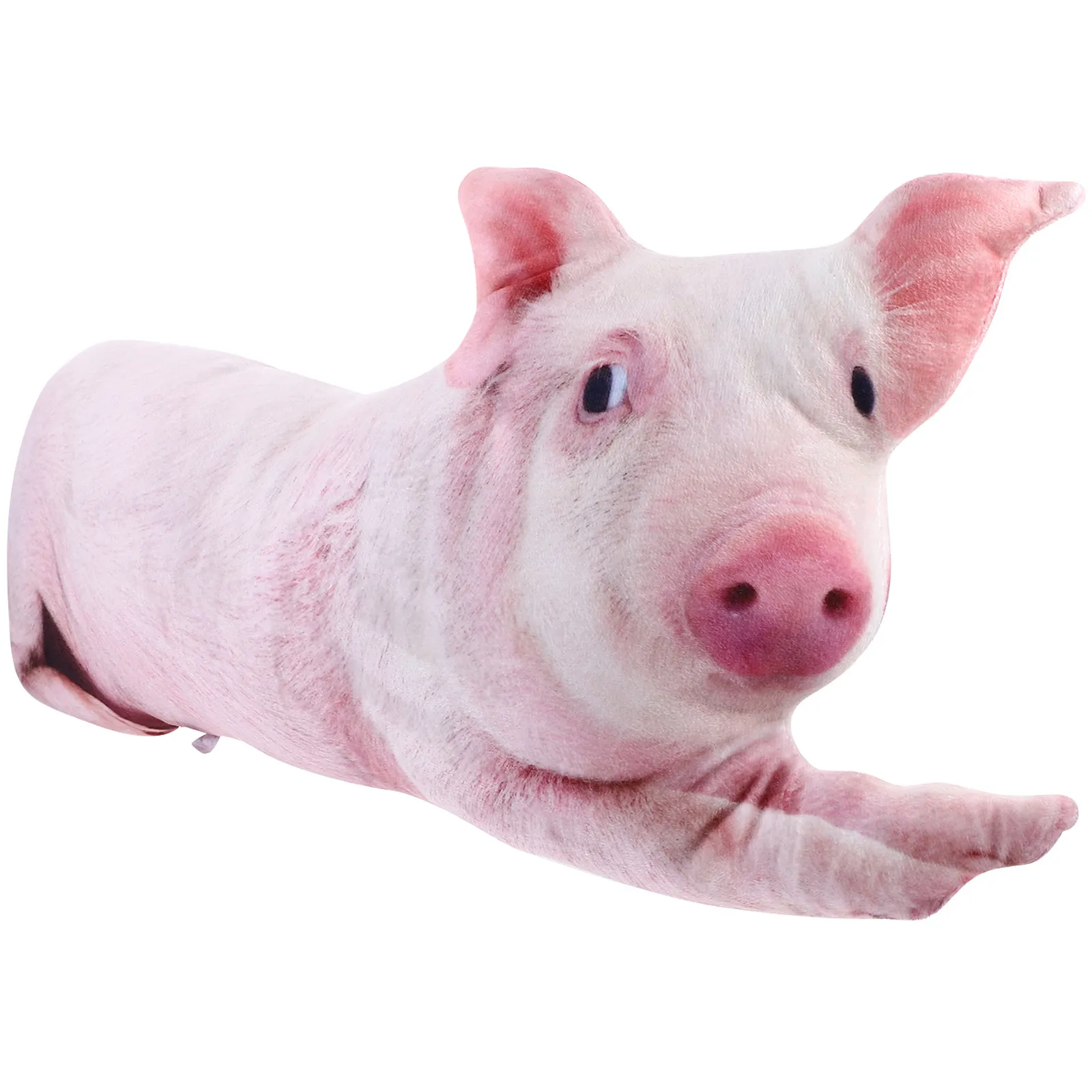 

3D Pig Throw Pillow Fine Workmanship Home Sofa Cushion Soft Decorative Cute Pig Shaped Pillow Cozy Couch Cushion for Room