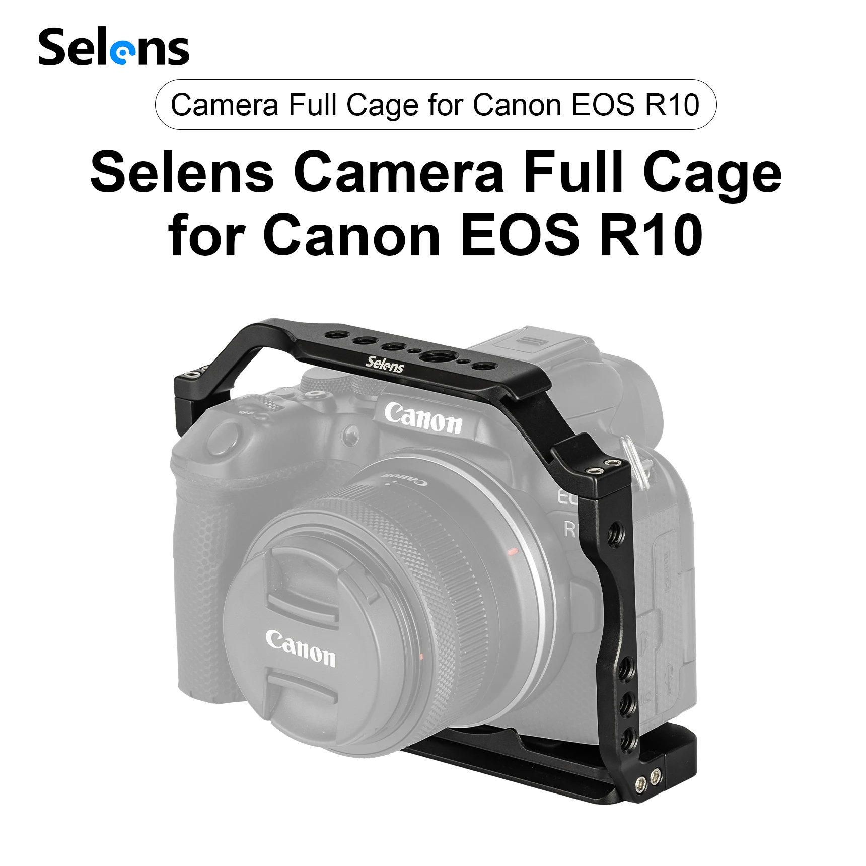 

Selens Professional Camera Full Cage Photography Props Photo Studio Kits Aluminum Video Production Equipment For Canon EOS R10