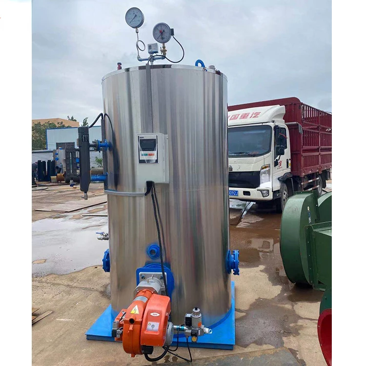 Hot Sale 100KG 200KG 300KG 500KG 700KG 1000KG 1500KG 2000KG Natural Gas LPG Oil Diesel Fired Vertical Steam Generator Boiler