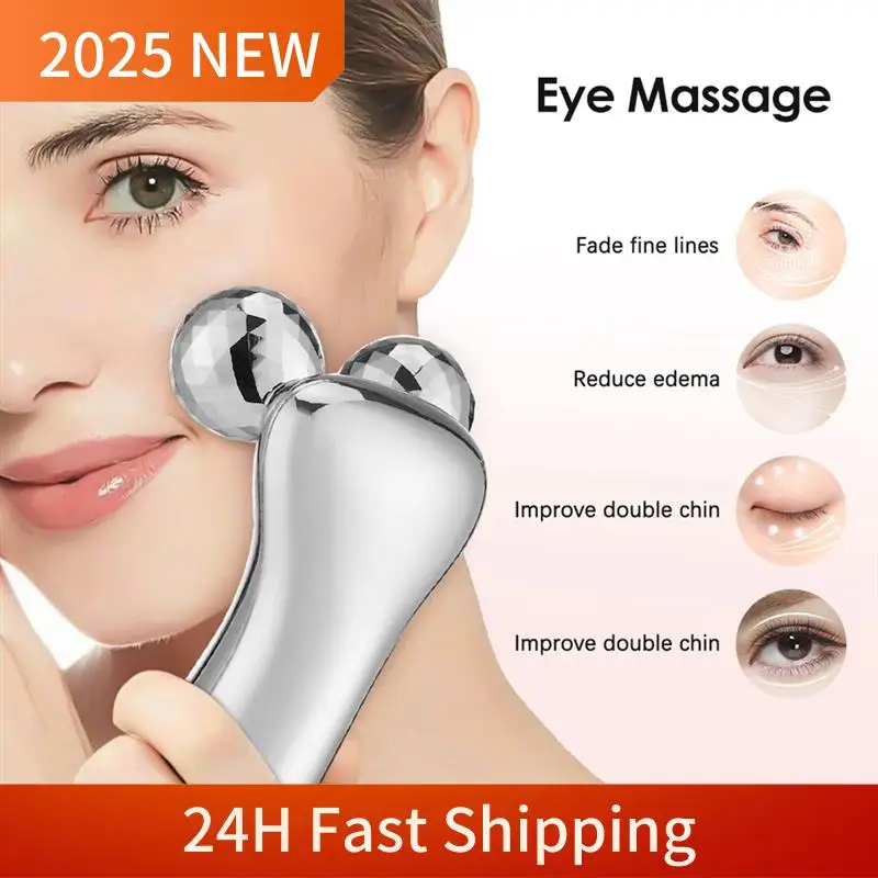 

2025 Trend Electric Facial Beauty Instrument LED Display Face Lift Roller Massager Skin Tighten Massage Beauty Devices