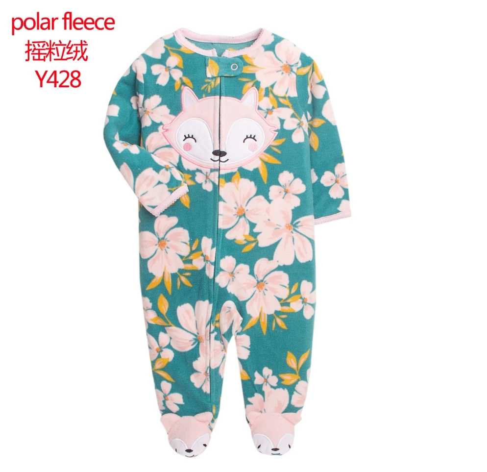 Newborn Baby Clothing Winter Boys Jumpsuit Fleece Overalls Infants Baby Clothes Warm New Born Home Dress Toddler Girls Costume