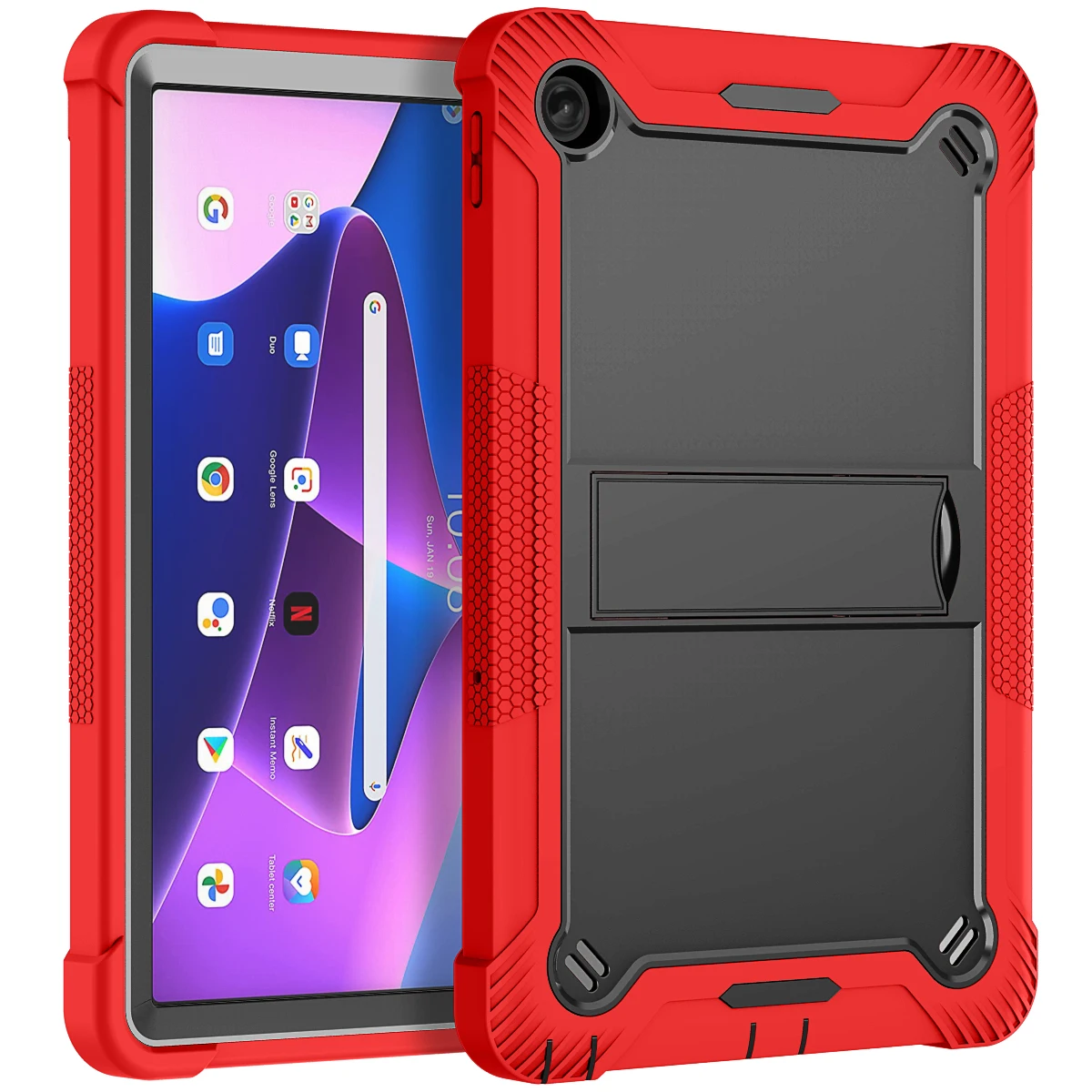 Escritório portátil Tablet Case Shell, Lazer Outdoor Tablets Case para Amazon Fire HD 8 2022, 8 "220x 155x20mm