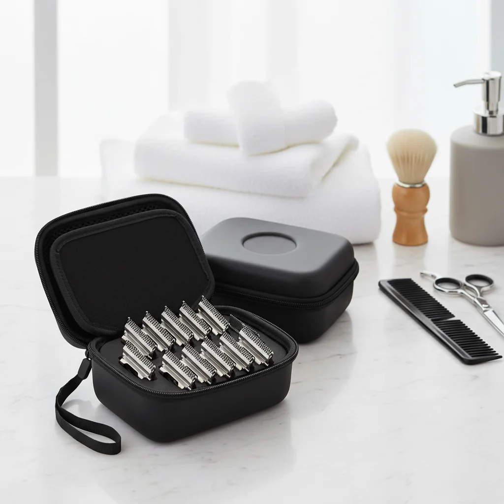 OEM ODM Customized Waterproof EVA Storage Case with Precision Die-Cut Foam Insert for Travel (Razor Blade Case Only)