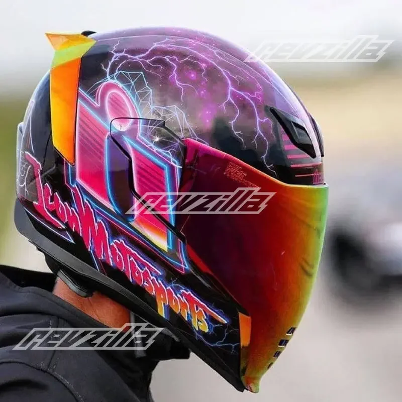 Airflite-visera para casco de motocicleta ICON AIRFLITE, accesorios de repuesto