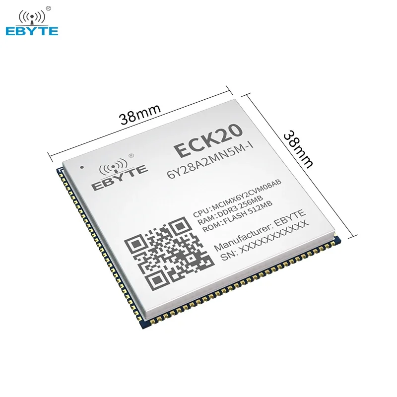 EBYTE iMX6ULL System On Board Core Board Linux QT Industrial Grade 256MB/515MB DDR3 Stamp Hole Antenna