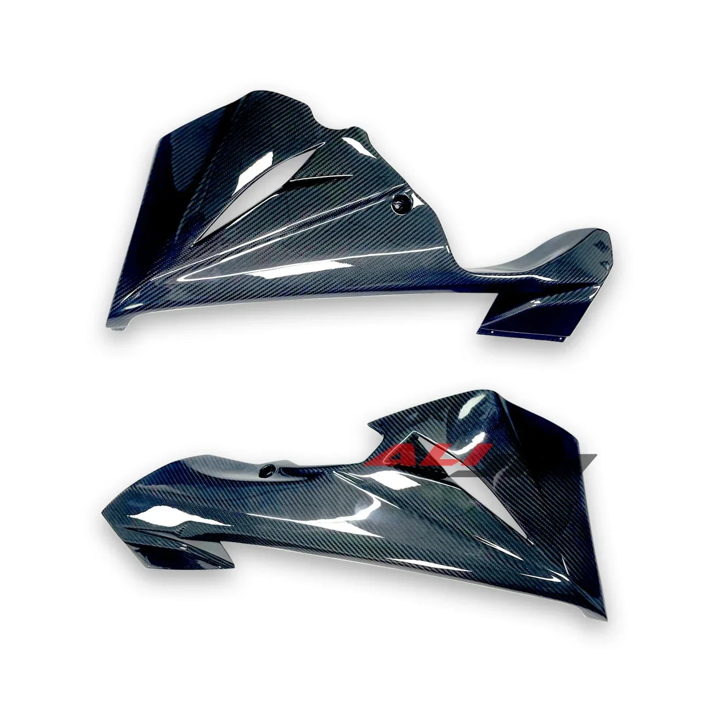 Real Dry Carbon Fiber For KAWASAKI NINJA ZX4R ZX-4RR ZX4RR 2020-2024 Motorcycle Fairing Buttom Longer Belly Panel Pan Cover