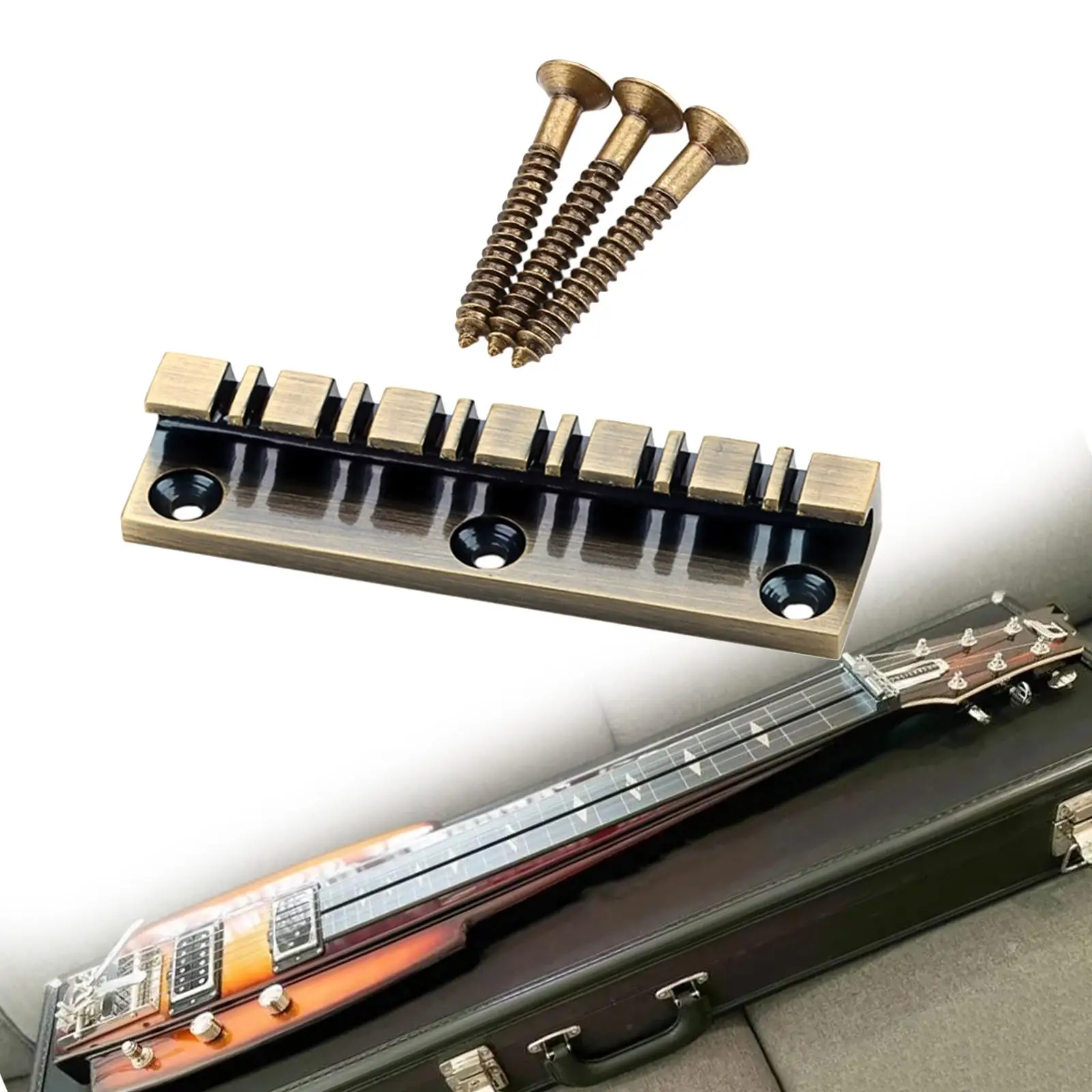 Electric Guitar Bridge Guitar Repair Tool Parts Saddle Bridge