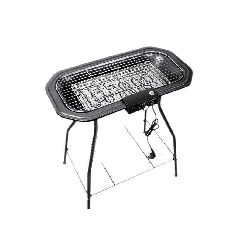 

Household outdoor bracket stove, vertical balcony electric barbecue grill