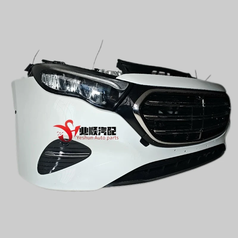 Original Accessories E-Class W214 Bumper Body Kit Headlights Radiator Bumper with Grille for 2