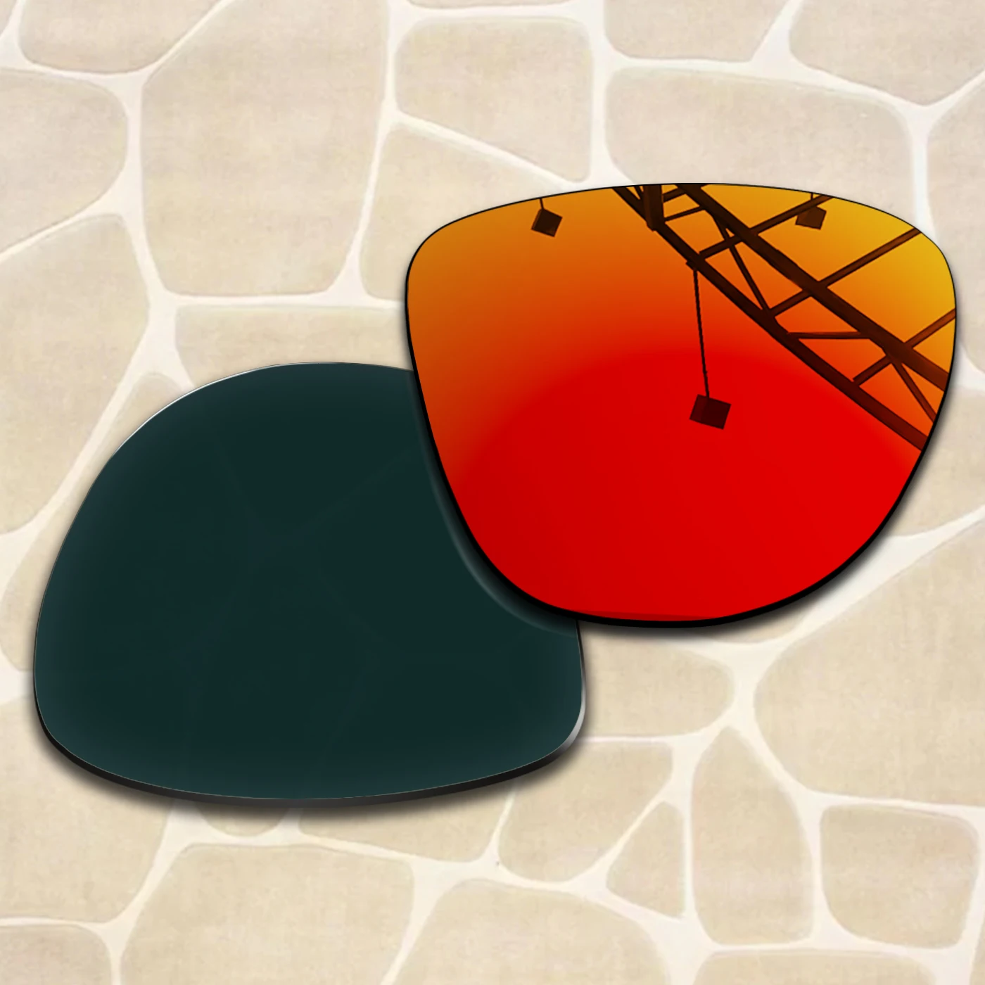

Anti-Scratch Polarized Replacement Lenses for Oakley Frogskins Mix OO9428 Frogskins Mix Asian Fit OO9428F 55mm Sunglasses