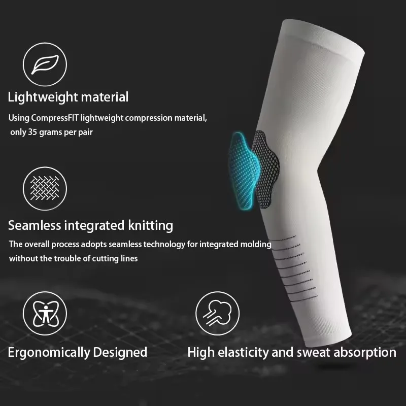 Summer Ice Silk Sunscreen Sleeves for Unisex High Elasticity Quick Drying Breathable Outdoor Fishing Cycling Sports Arm Sleeves