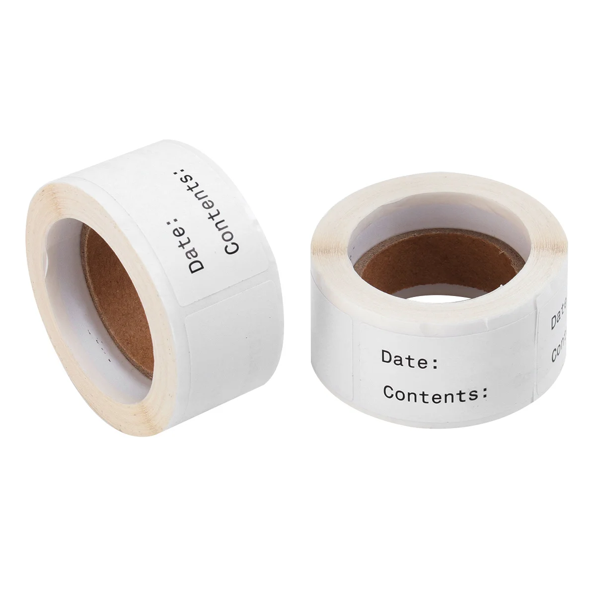 2pcs 2 Rolls Label Stickers English Record Date Paper Diy Diy Index Sticker Index For Kitchen Home Decoration Use
