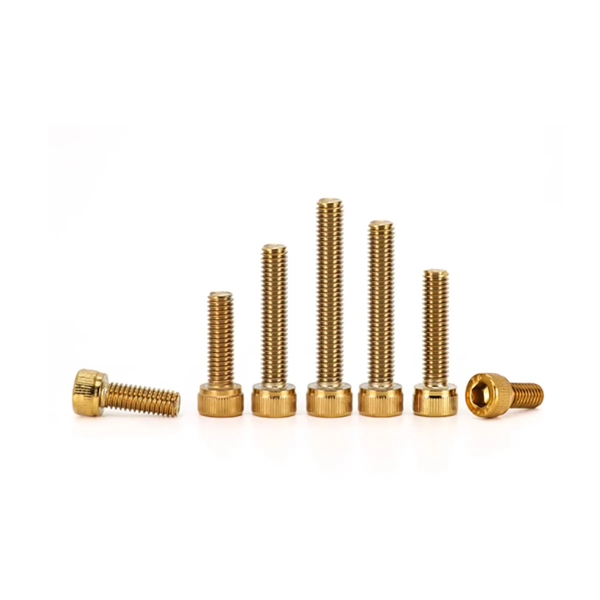304 SS Surface Coated With Titanium Gold Color Cup Head Hexagonal Screw/Modified Motorcycle Fuel Tank Cover Bolt M4-M10