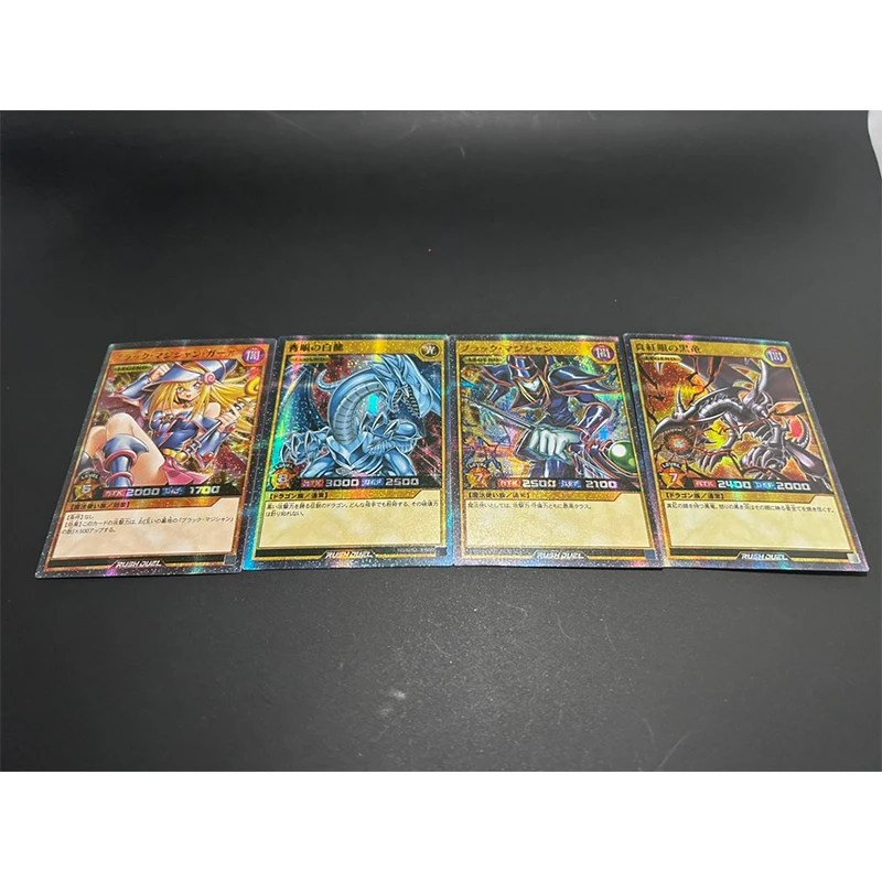 Yu-Gi-Oh! Red-Eyes Black Dragon Card of God DIY Homemade Bronzing Game Toys Collection Card Christmas Birthday Gift