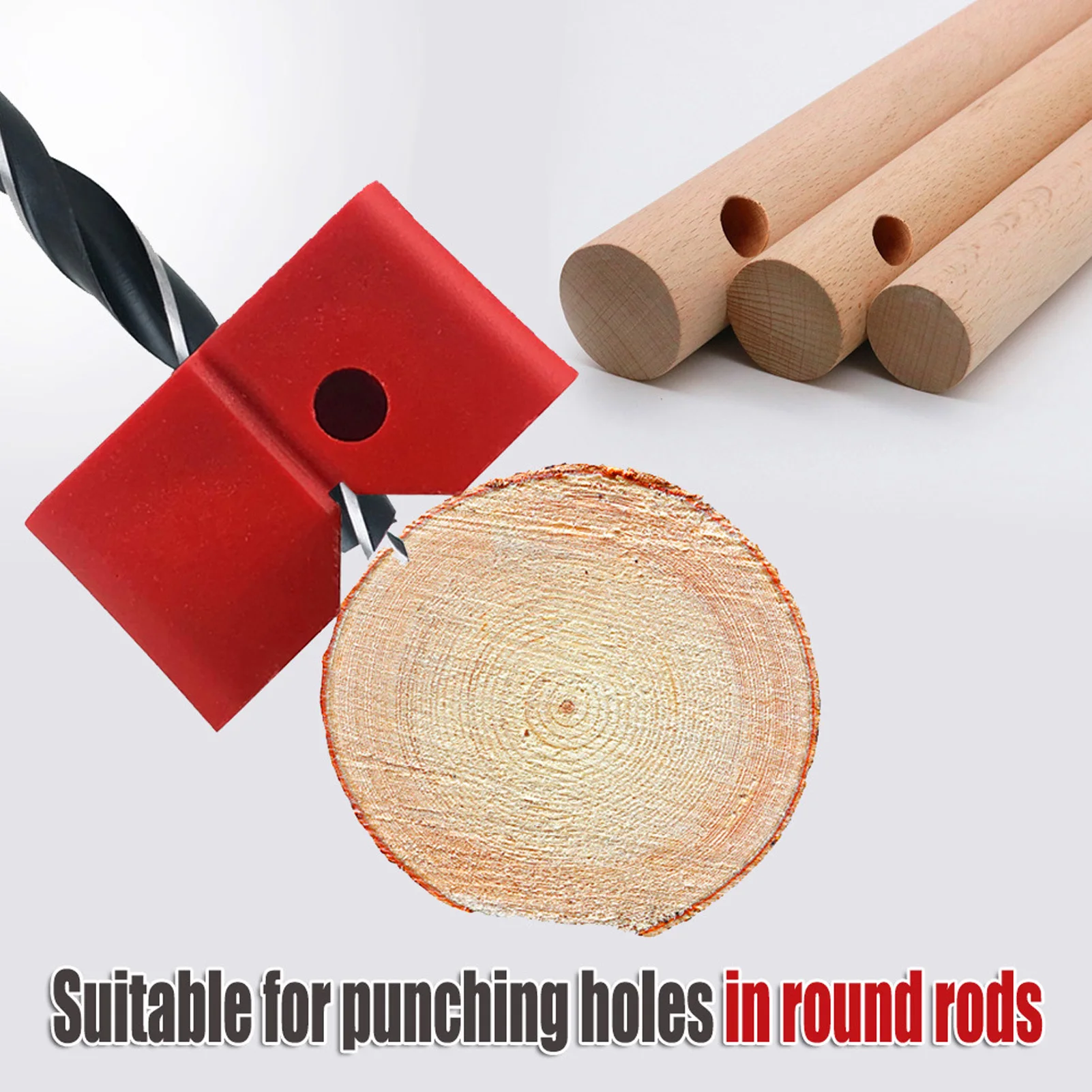 木工用ダボ穴ハンドヘルドドリル 2～12mm 木工用穴あけロケーター 木工用ダボ穴