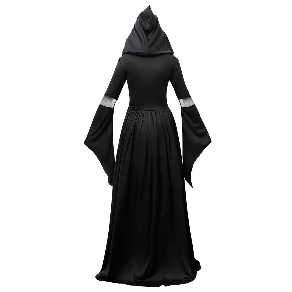 Robe Longue Sorcière Vampire à Capuche – photo 13