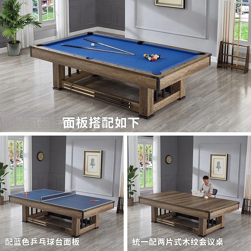 

7-футовый 3 в 1, многофункциональный трансформируемый бильярдный стол, обеденный стол
