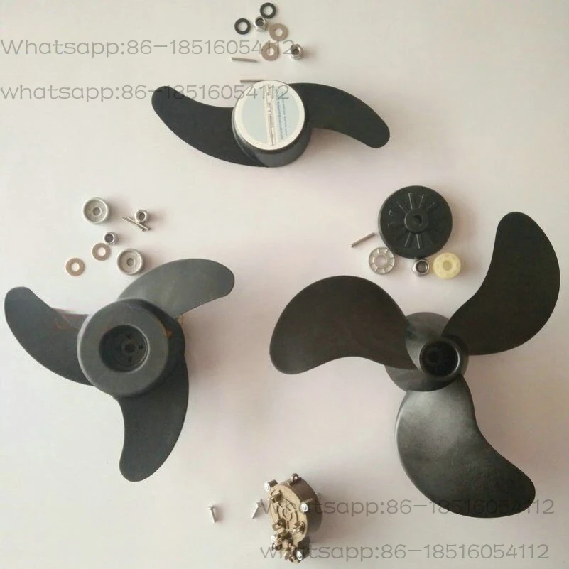 Electric Motor Thruster 55 Lbs 40 Lbs 2 Hp 30 Paddle Switches Hanger Carbon Brush Handle Upper and Lower Cover