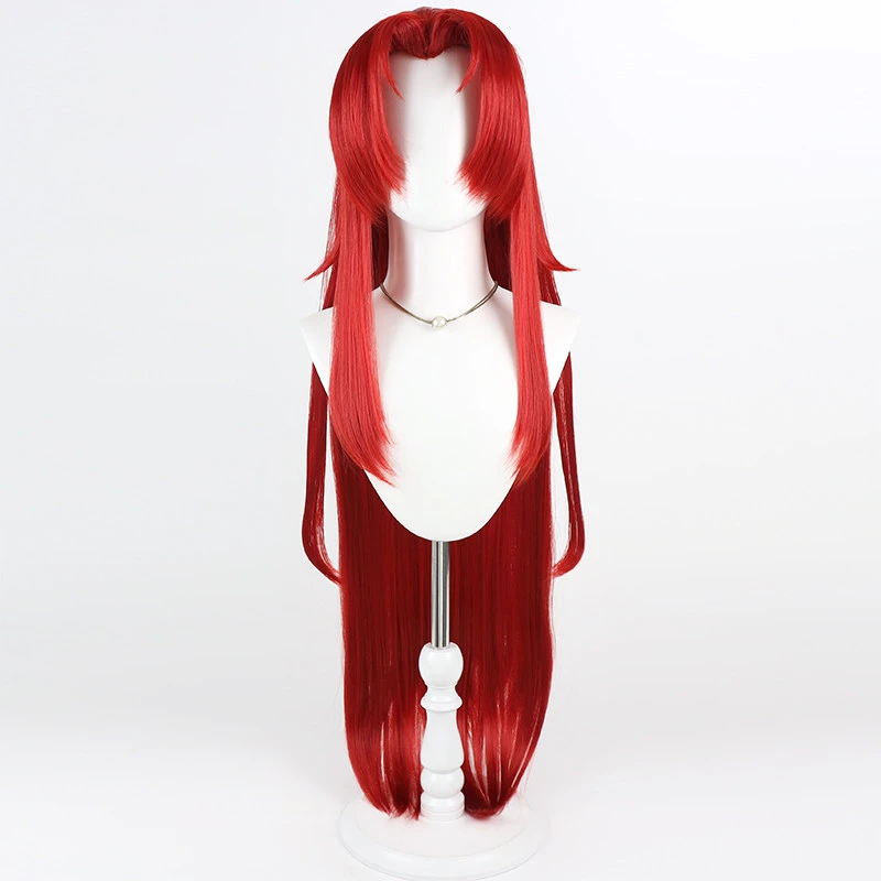 Anime Library of Ruina Kali The Red Mist Cosplay Wig For Halloween Comicon Party Adult Women Men