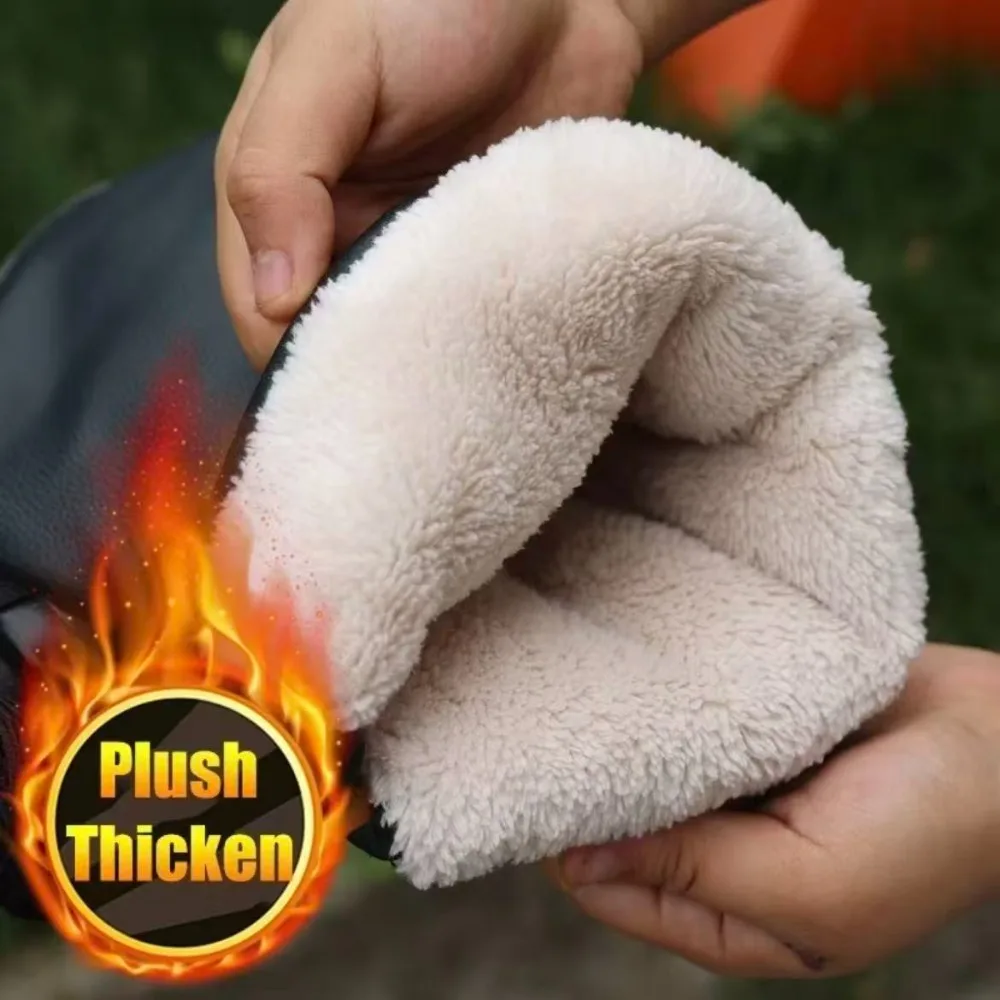 Motorcycle Handlebar Muffs Winter Equipment Mitts Warmer Gloves Waterproof Handmuffs Bicycle Handle Cover