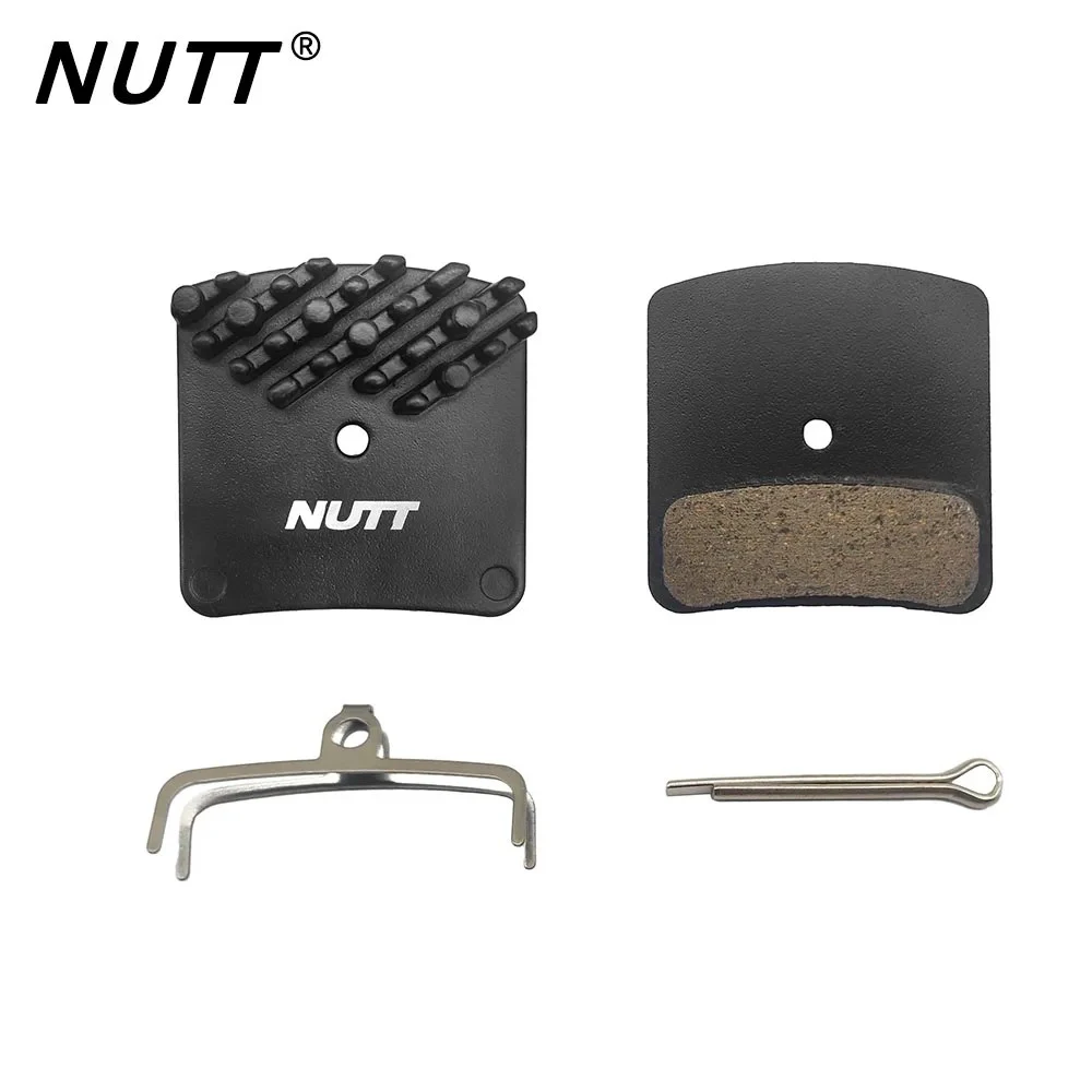 NUTT 4 Piston Y-5 Brake Pad Ceramics Heat Dissipation Cooling Disc Brake For Electric E-Bike Scooter Hydraulic Caliper