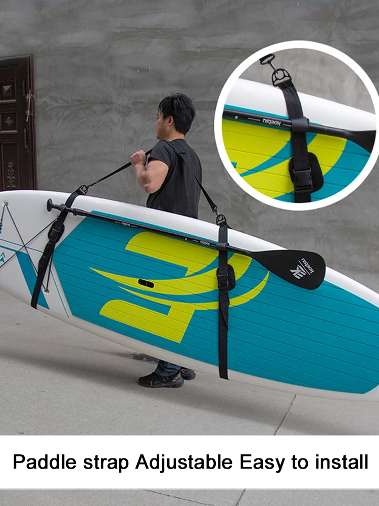 Surfboard Strap Portable Surfboard Shoulder Carry Sling Adjustable Stand Up Surf Paddle Board Carrier Accessories