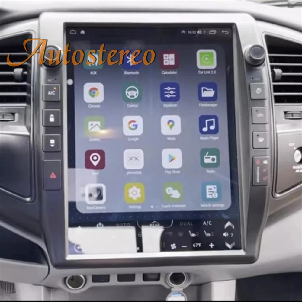 Colorful Auto Stereo Android13 128 For Toyota Tacoma 2005-2015 Tesla Screen Car GPS Navigation Multimedia Player Radio Music