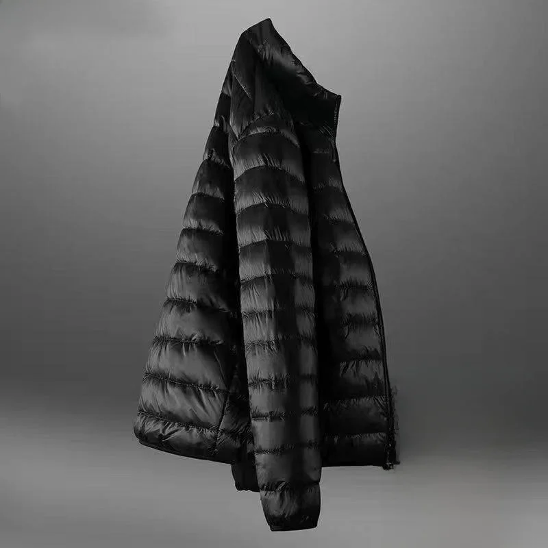 

Bla down Cotton Jaet Stand Collar Winter Coat Warm Outerwear Anti-Seasonal New Sle Women's Faion Nylon Fabric