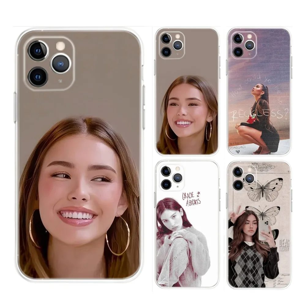 

Madison Beer Phone Case For iPhone Apple 15,14,13,12,Mini,11,Pro,Max,Plus,X,XR,XS,8,SE,2020,Plus Transparent Cover