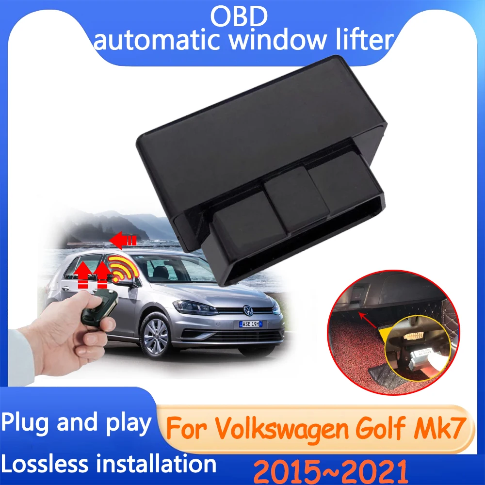 

Автомобильный подъемник для Фольксваген VW Golf 7 Mk7 2015 ~ 2021 OBD, аксессуары для подъема окон, тюнинг, автоматическая Закрытая модификация люка 2017 2018