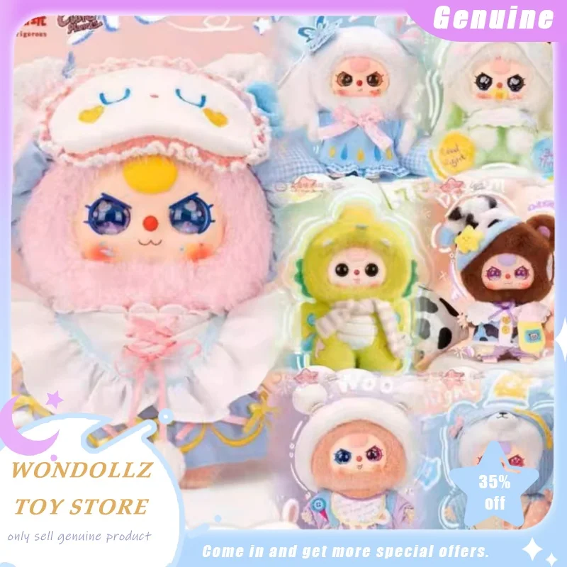 

New Genuine Baby Three Blind Box 400% Sweet Dream Series Kawaii Plush Doll Room Decoration Ornament Surprise Girls Kids Gift