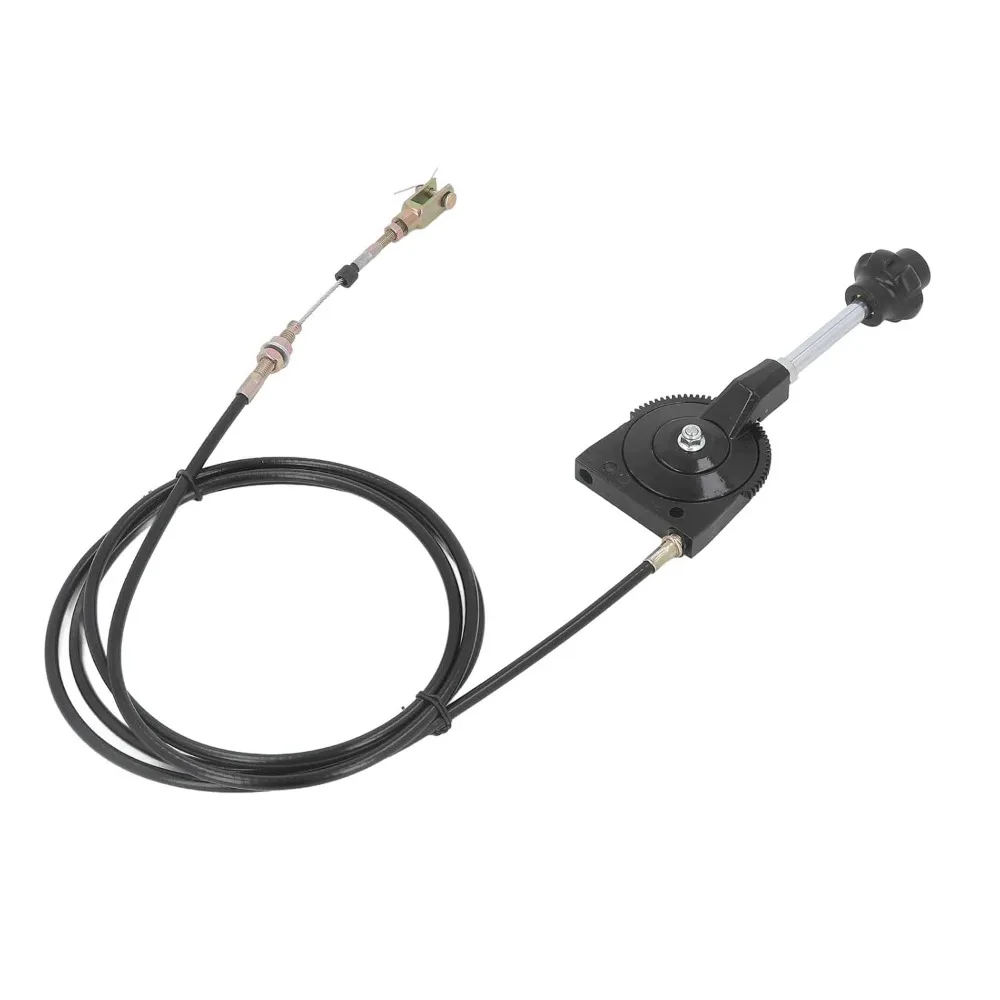 

Throttle Control Wire , Manual Throttle Cable , 2 . 5 Meter Stainless Steel Joint Excavator Throttle Cable Easy Connection for E