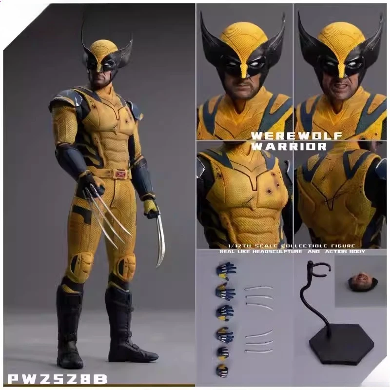 Vorverkauf PWTOYS Wolverine Mobile Puppe im Maßstab 1:12, 17 cm Soldatenmodell für 6-Zoll-Actionfiguren, Spielzeugsammlung