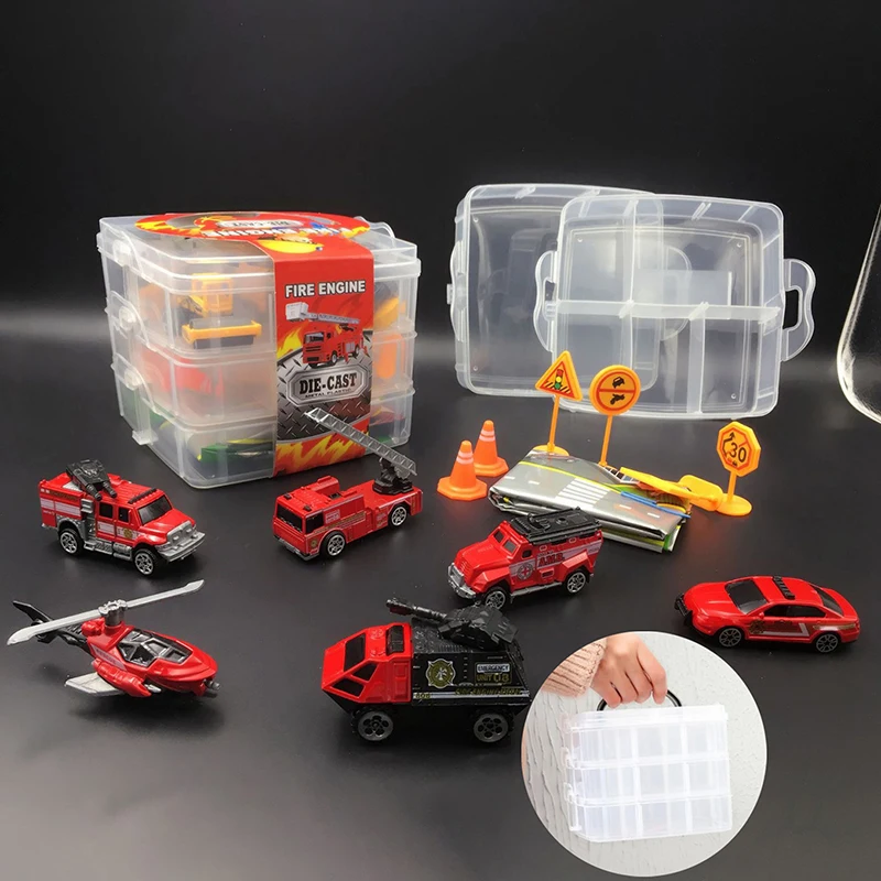 

1:64 3-слойная акриловая витрина, стеллаж для хранения моделей автомобиля для Hotwheels, литой под давлением