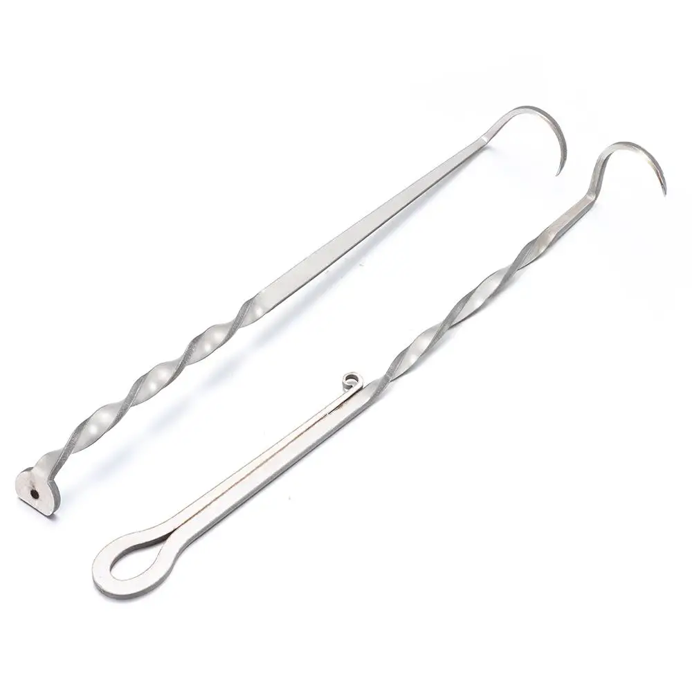 BBQ comida Flipper carne Flipper gancho barbacoa turners ganchos parrilla accesorios para cocinar asar accesorios