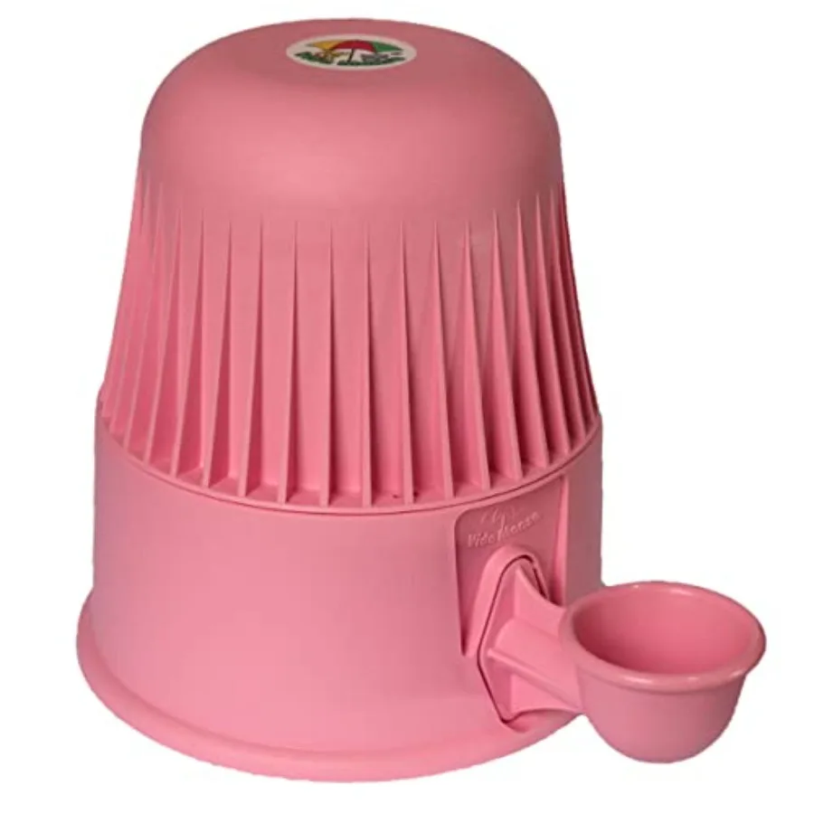 

Pet Water Dispenser for Dogs and Cats, 67.6 oz Gravity-Fed Water Bowl for Clean Drinking, Prevents Wet Fur, BPA-Free Polypropyl