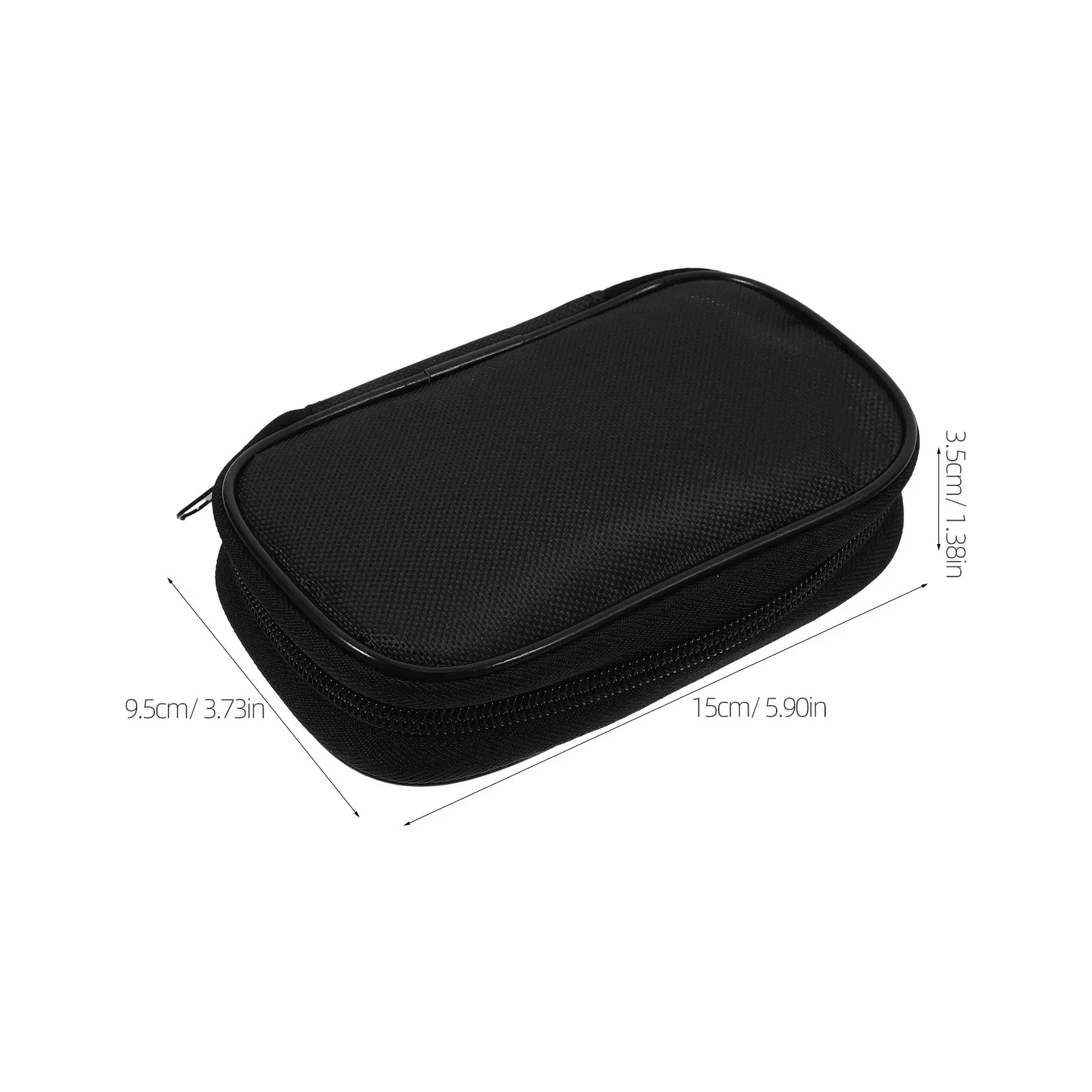 1PC PU Storage Bag PU Meter Organizer Glucose Meter Pouch Carrying Case Health Monitors Accessories