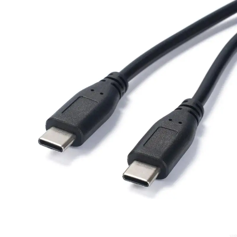 USB C mannelijk naar dubbel USB C mannelijk splittersnoerconverter Meerdere hubs USB Type C-poort Hub-oplader Power Split-adapter