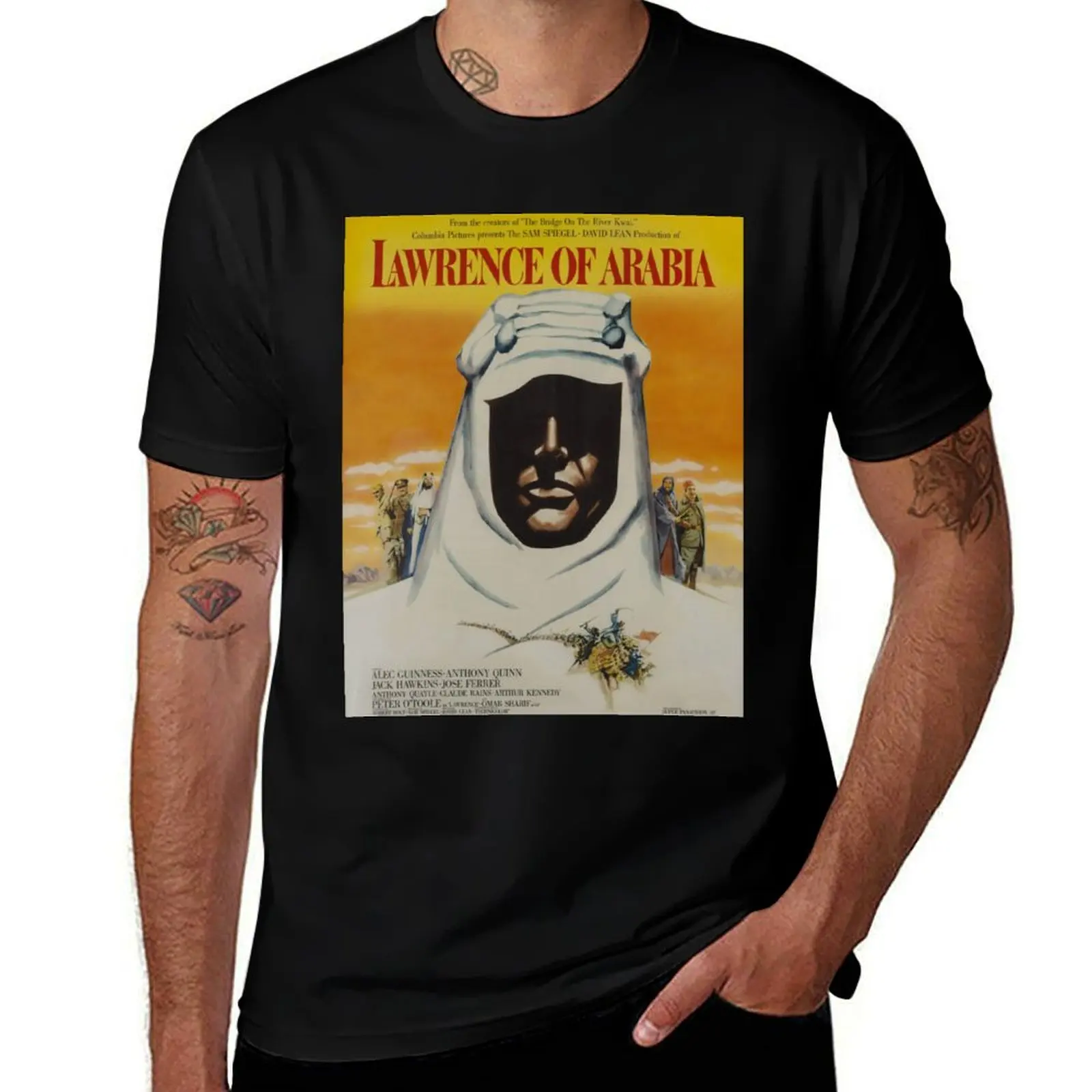 

lawrence of arabia T-Shirt valentines clothes boys whites t shirts for men graphic