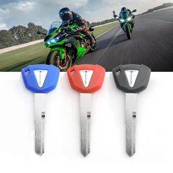 Moto Blank Key Uncut Blade For Kawasaki ZX6R ZX9R ZX10R ZX12R ZX14R ZZR1400 ZRX1200 ZR1200 ER6N ER6F ER6R KLE650 Accessories