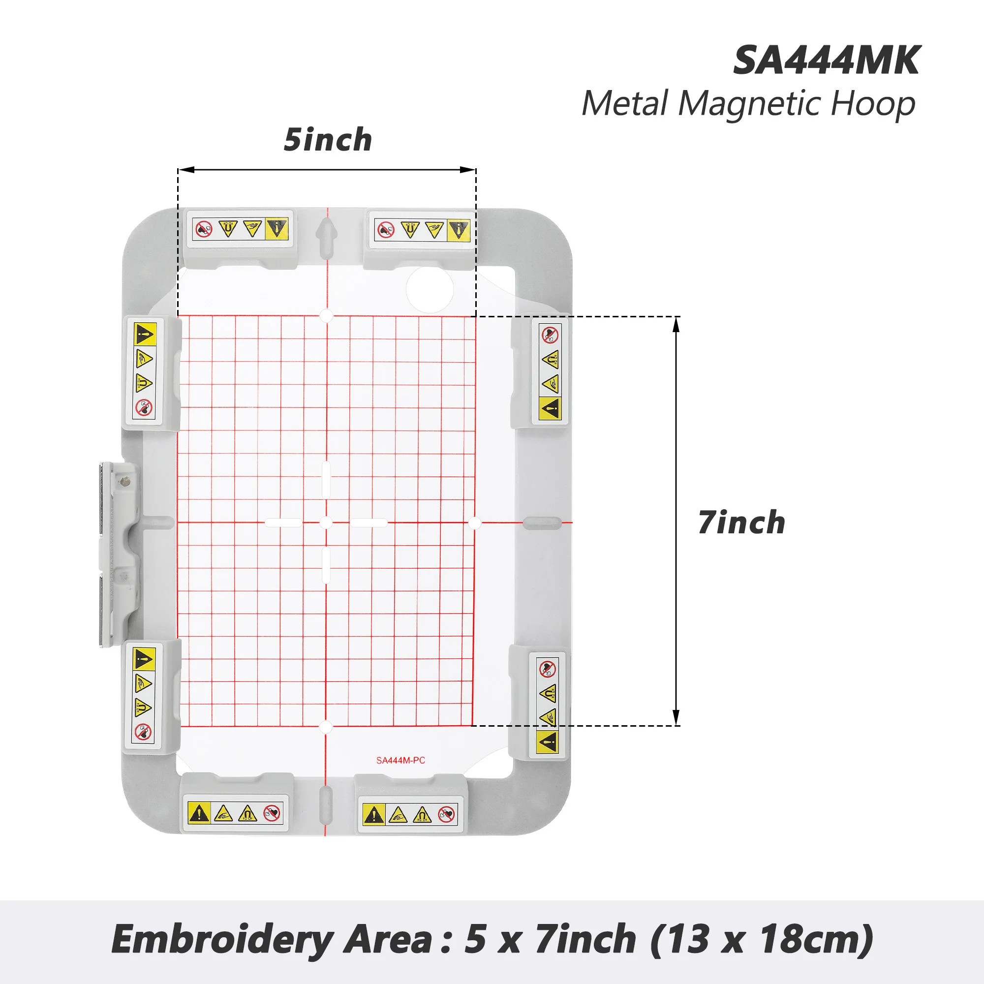 

Магнитный обруч Mighty SA444MK 5x7 дюймов 130x180 мм подходит для Brother NQ1600E 1400E NQ3600D 3500D 4000D 2800D 2500D 1500D V7 V5 V3