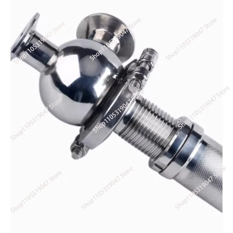 Sanitary Safety Valve Pressure Relief Valve for A81X-1 Stainless Steel Food Grade Adjustable Quick Installation