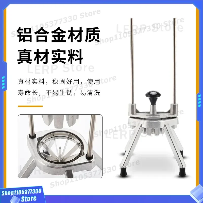 Manual Fruit Slicer 8 Petals Orange Apple Cutter Commercial Kitchen Tool Vegetable Chopper Household Device for Fresh Salad