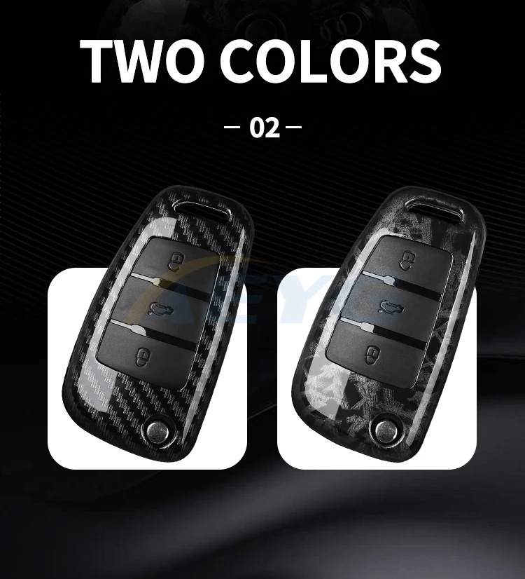 ABS Auto-Klappschlüssel-Gehäuse für Audi C6 R8 A1 A3 Q3 A4 A5 Q5 A6 S6 A7 B6 B7 B8 8P 8V 8L TT RS Sline Auto-Zubehör – Detail 4