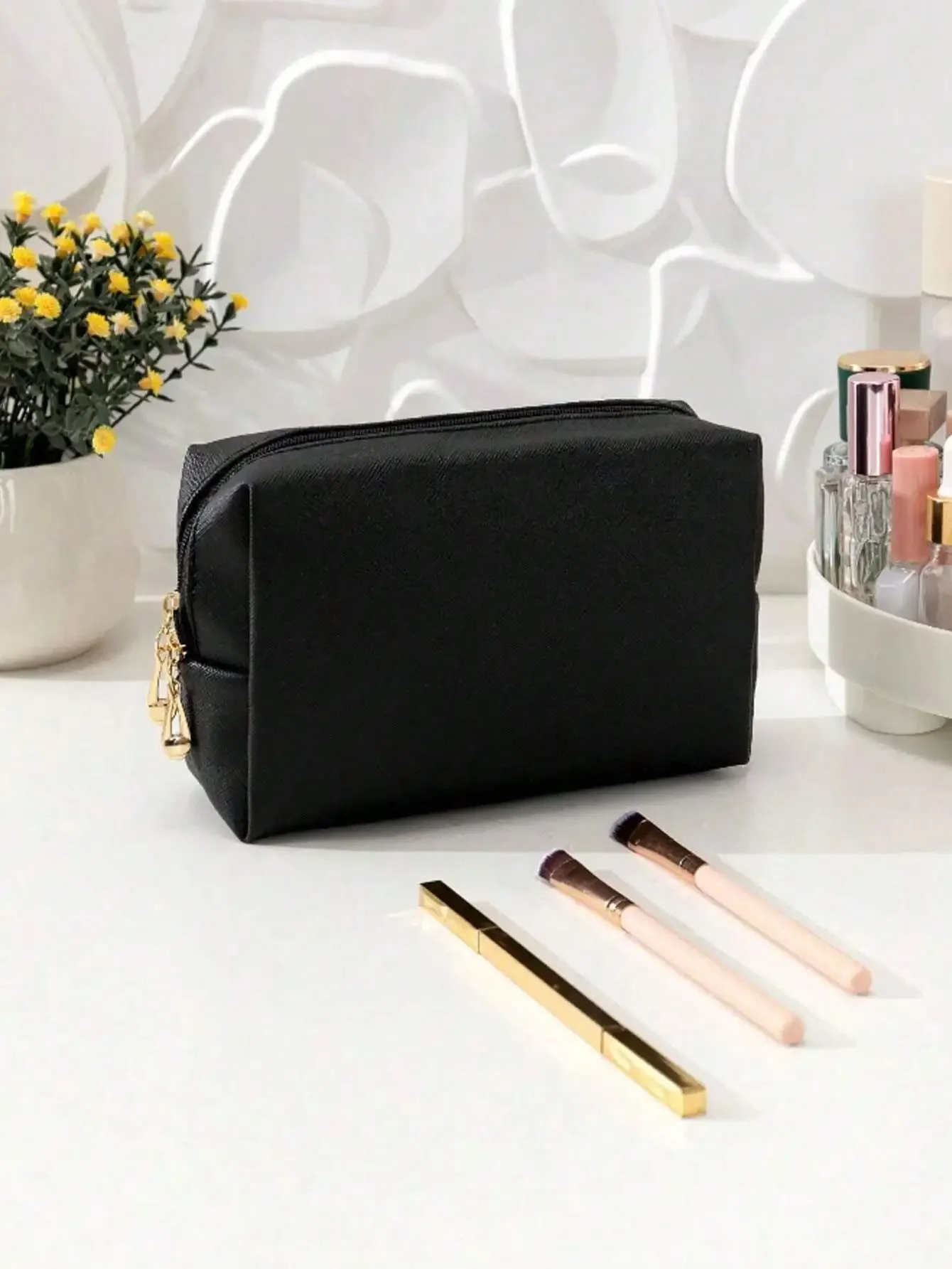 

Сумка 1', портативная дорожная косметичка, водонепроницаемая косметичка из искусственной кожи большой емкости