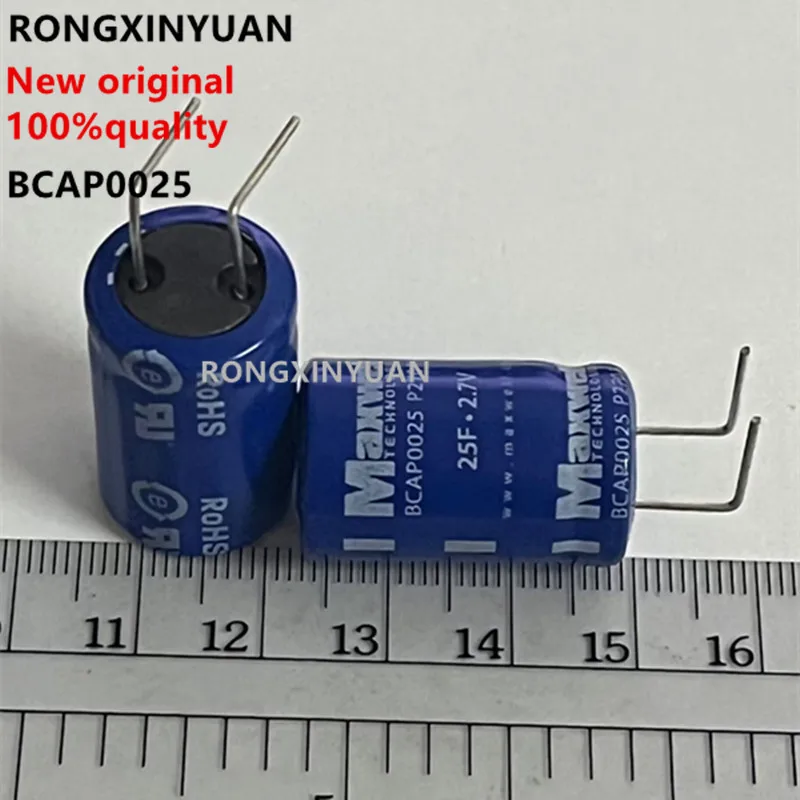 5PCS New original 2.7 V25F Faraday Capacitor BCAP0025 P270 supercapacitor