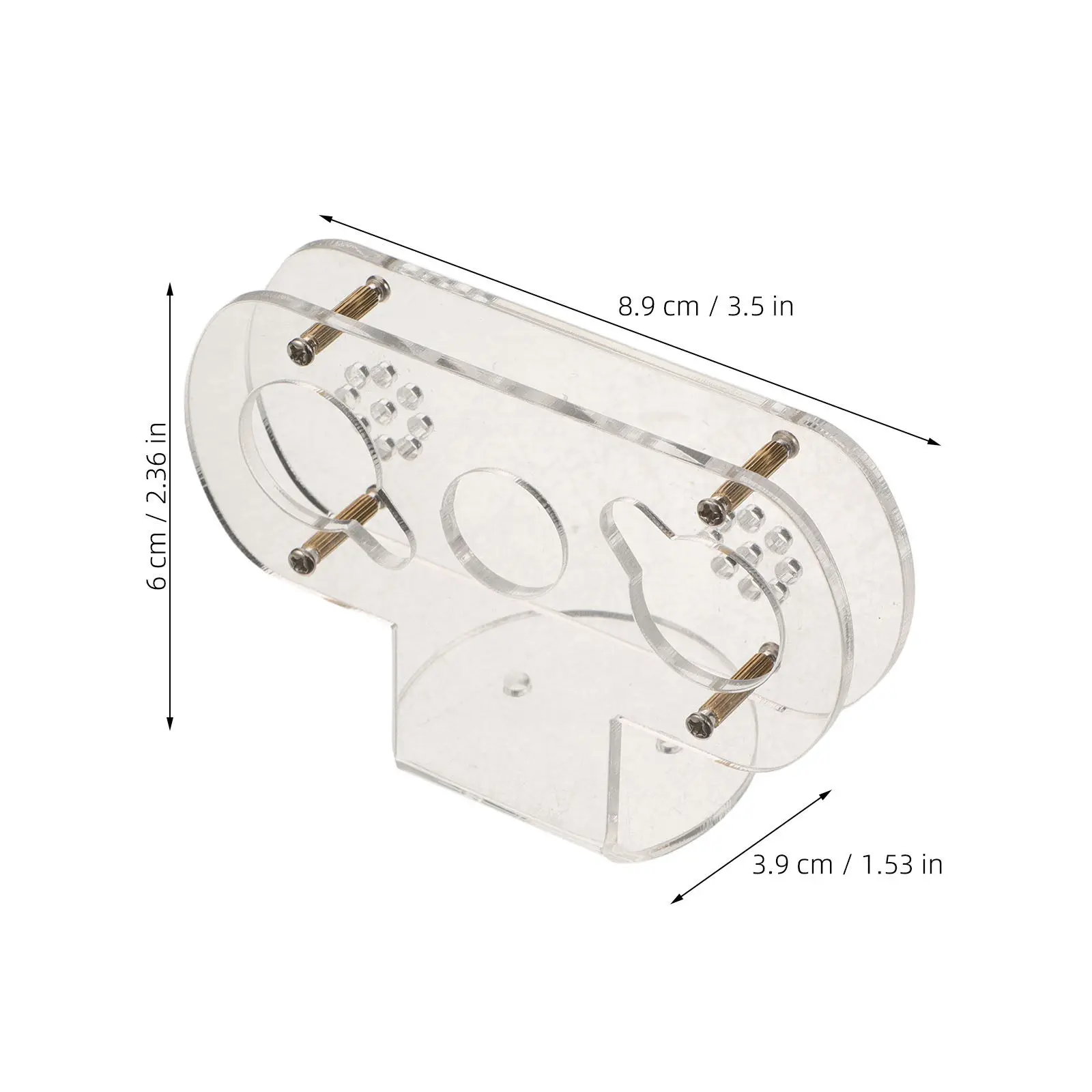 1Sets Infrared Camera Mount Vision Acrylic Holder for Outdoor Security Installation Acrylic Camera Housing Mount